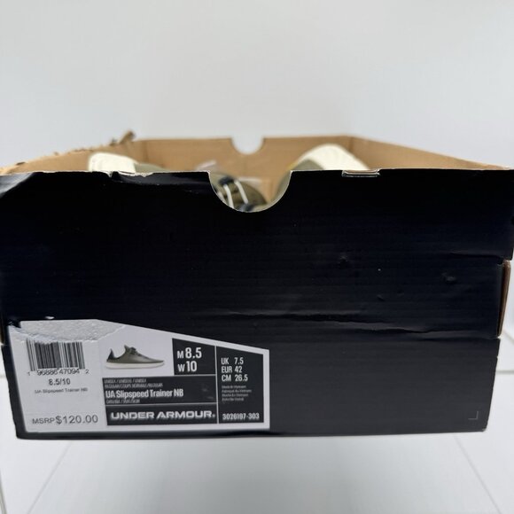Brand New Under Armour UA Flow Slipspeed Training NB Green Boa Men’s Size 8.5 - Picture 9 of 9
